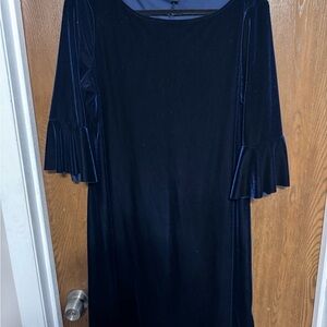Elegant Navy Blue Dress